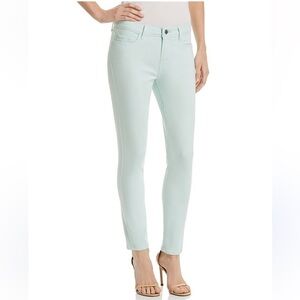 Paige Denim Light Green Verdugo Stretch Skinny Ankle Jeans size 28